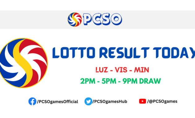 Lotto Result Today Monday